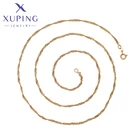 Xuping ювелирные изделия модное очаровательное Позолоченное колье для мужчин и женщин подарок A00552163