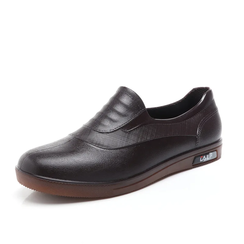 Мужские Нескользящие ботинки модная обувь шеф повара водонепроницаемые боты