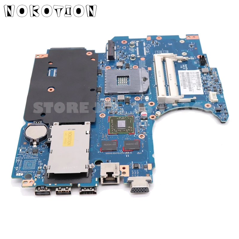 Материнская плата NOKOTION 670795-001 658343-001 для ноутбука hp Probook 4530s 4730s 6050A2465501-MB-A02 HM65 DDR3 1GB GPU