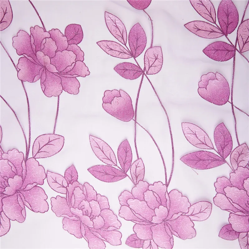 YokiSTG жаккардовые отвесные шторы для гостиной спальни кухонные занавески тюль