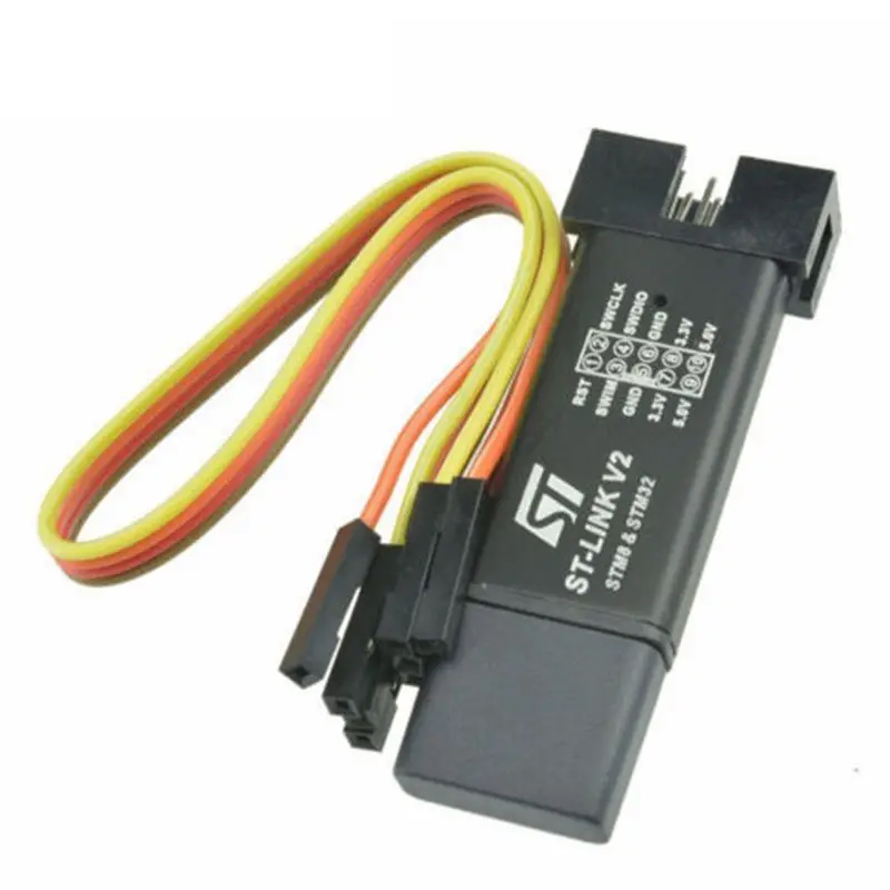 БЛОК ПРОГРАММИРОВАНИЯ ST-Link V2 mini STM8 STM32 Эмулятор загрузчика M89 Новый | Электроника