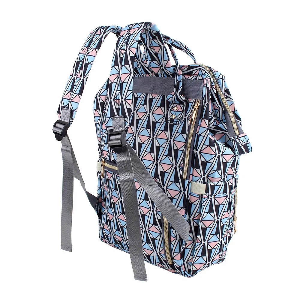 Сумка-рюкзак LAND для подгузников для мамы, большая водонепроницаемая сумка для мамы и коляски.