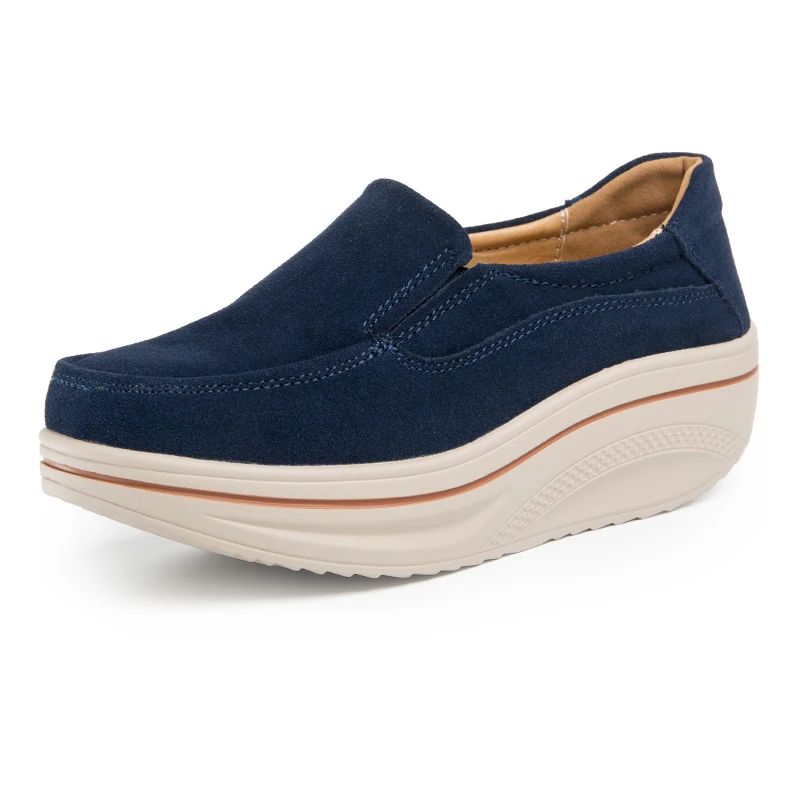 Женская обувь на плоской платформе Осенняя повседневная подошве Новые