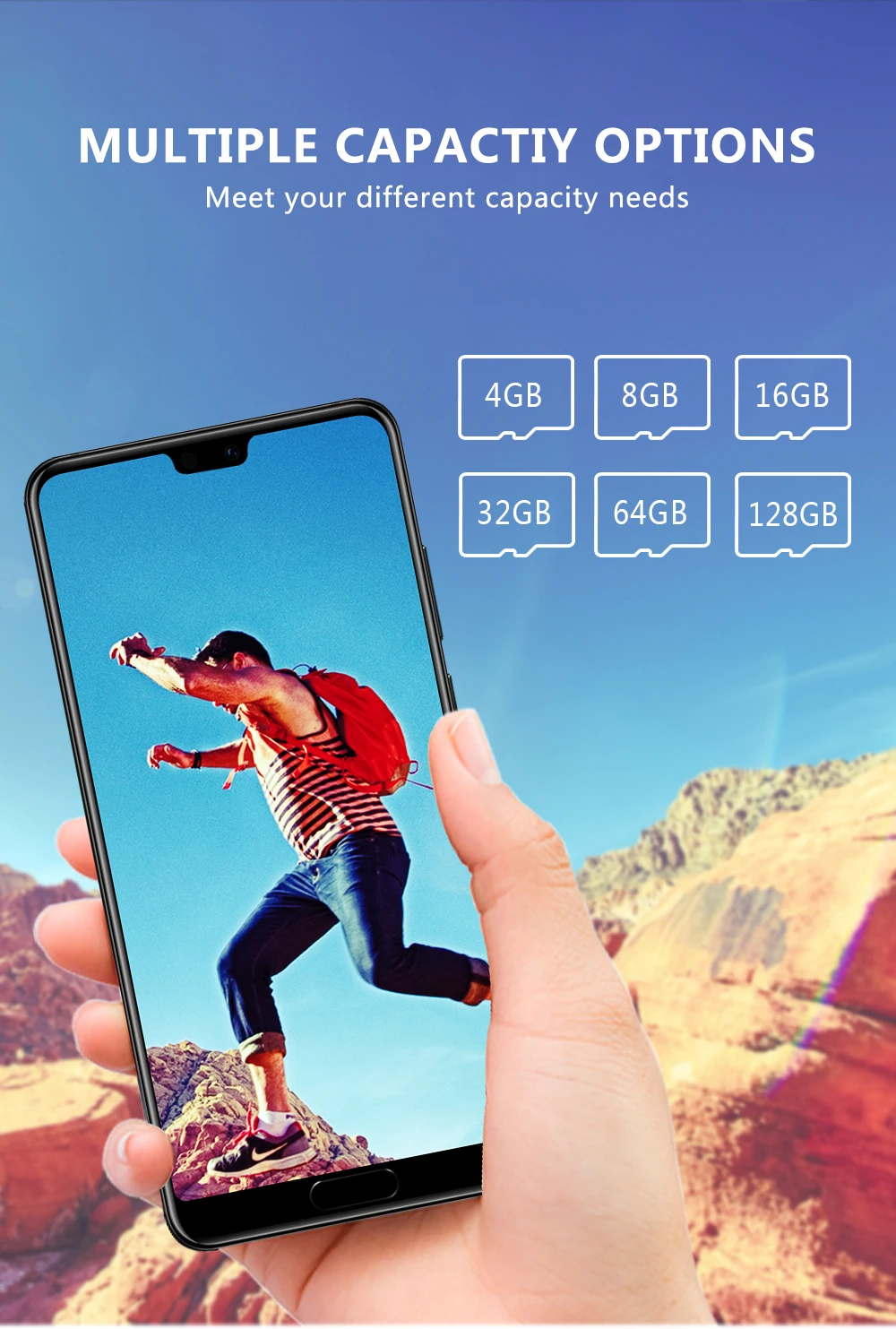 Micro SD карта класс 10 64 Гб 128 ГБ SDXC флэш-карты памяти 4 ГБ 8 ГБ 16 ГБ 32 ГБ SDHC cartao de memoria Microsd TF карта для смартфона