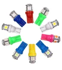 20 светодиодный т., Автомобильные светодиодные лампы T10 5050 5SMD с клиновидным цоколем 5 Вт 80LM194 168 2825 158 192, Автомобильные светодиодные лампы с индикатором ширины, автозапчасти