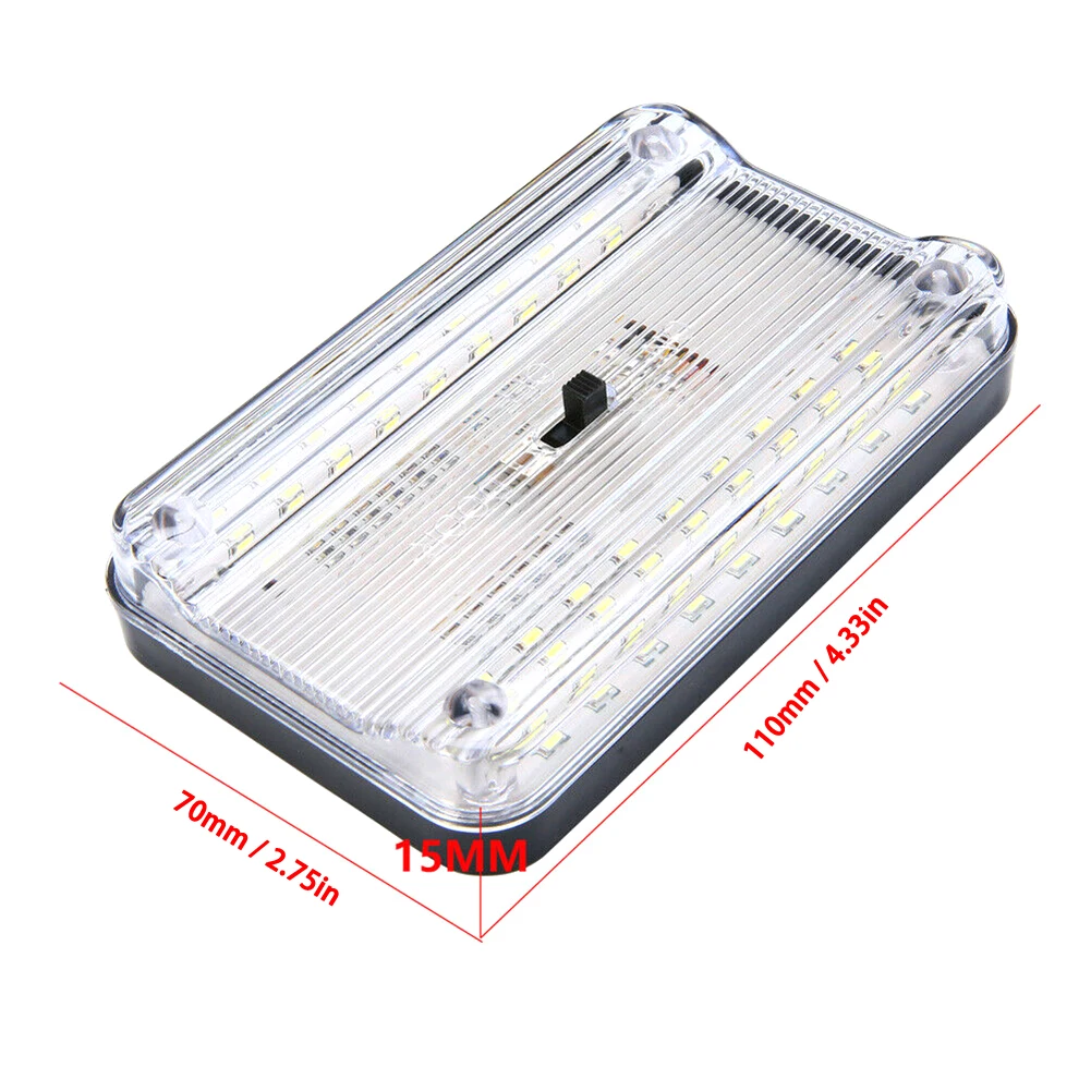 12V 36 LED Автомобильный интерьер автомобиля Купол крыши Потолок чтения багажник