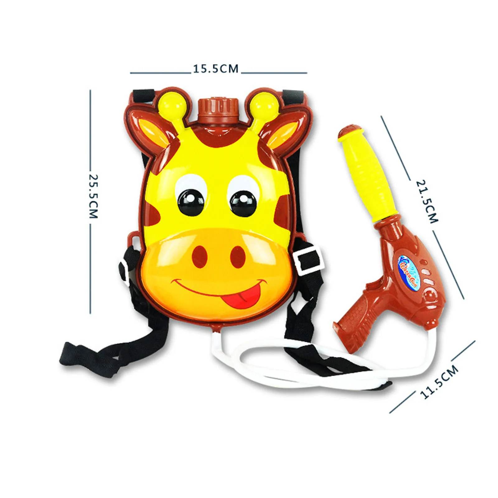 

Children's Water Gun Animal Backpack Spray Toy Water Bomb Toy Pull-out Beach Play Outdoor Toys Water Spray Bomb Feature R5