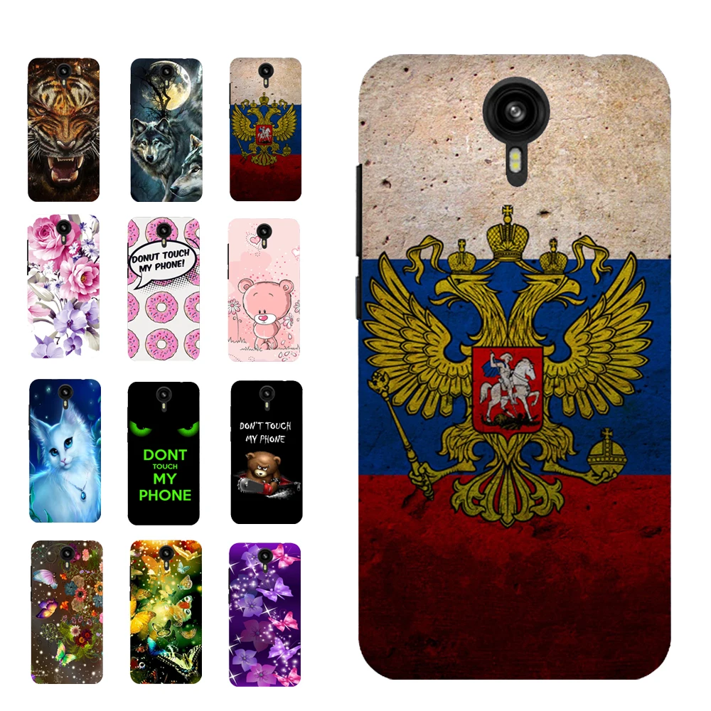 Чехол накладка из ТПУ с российским флагом для Prestigio Muze B7 PSP7511DUO|tpu cover|case coverbag case |