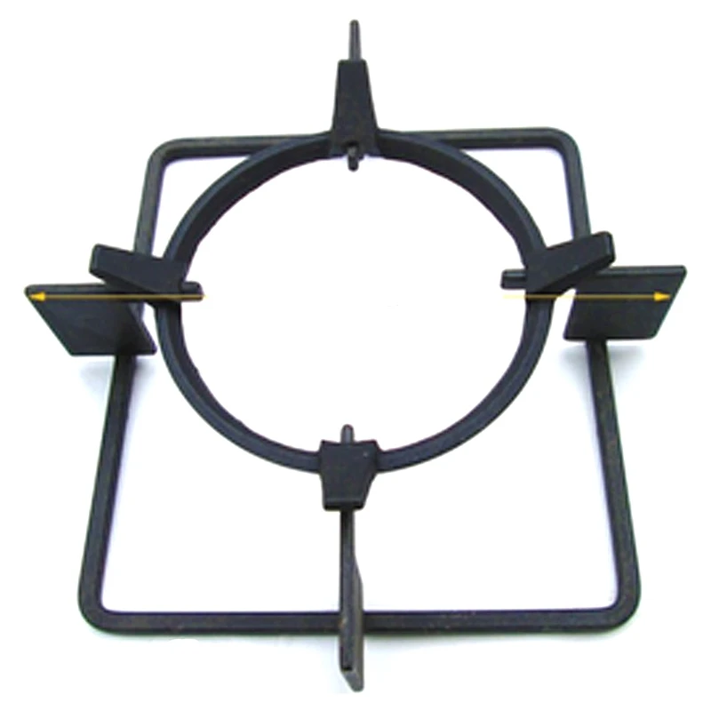 1 шт. Черный ВОК стойки Чугунные сковорода опорная стойка для горелок газовые