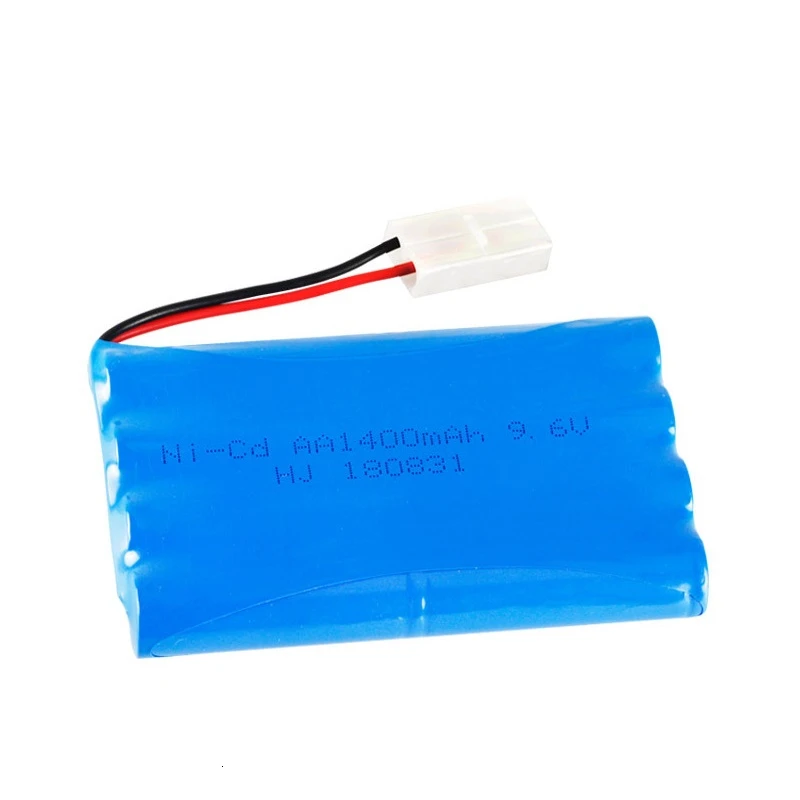 1400mah 9 6 v перезаряжаемая батарея для радиоуправляемых игрушек автомобилей танков