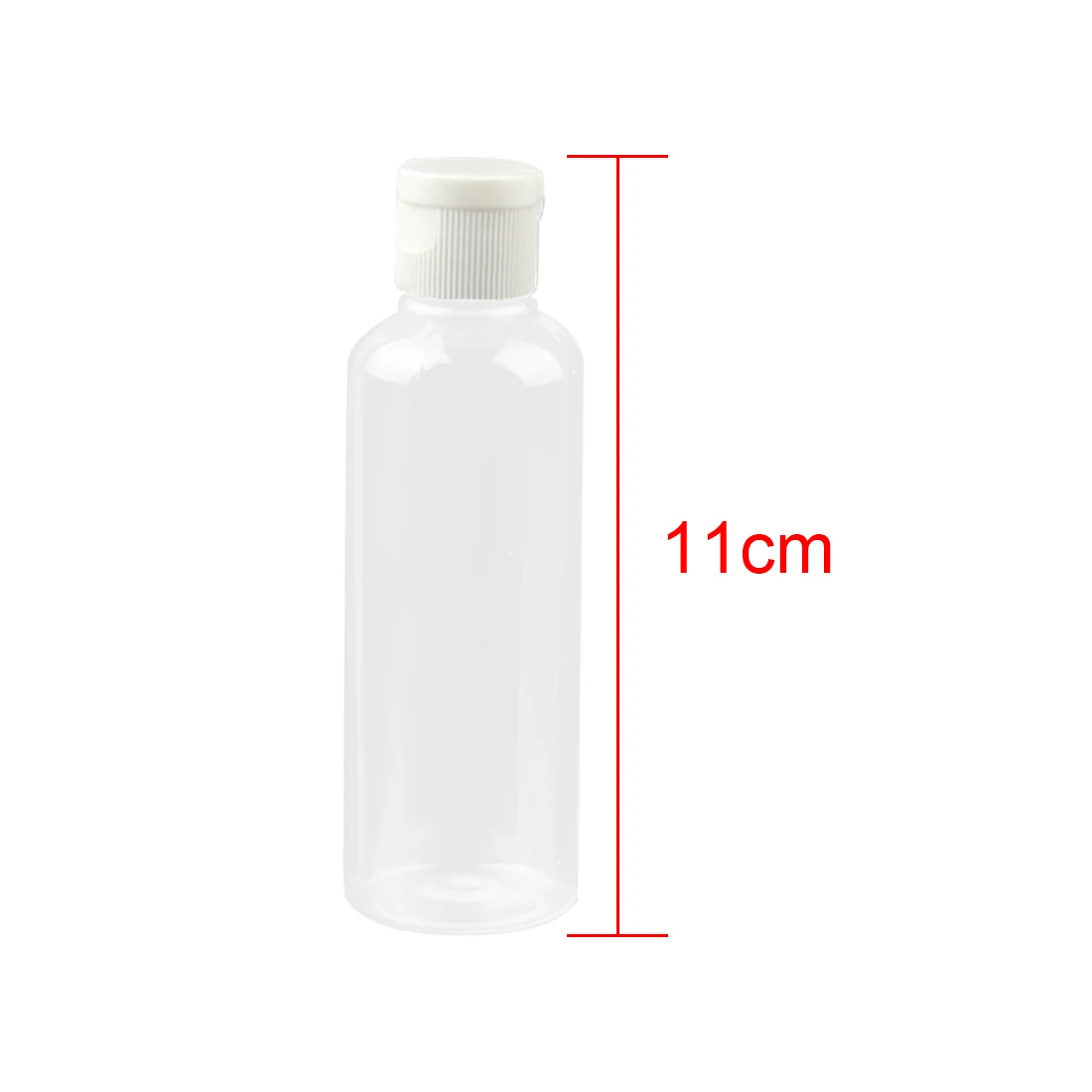 

100ML Plastic Transparent Bottle Refillable Bottles Butterfly Cap Clamshell Makeup Tool Sub-bottling Bottle Travel Supplies