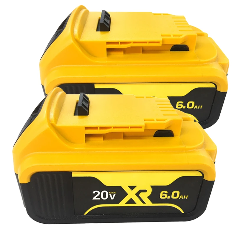 

Сменный аккумулятор 20 в, 6,0 Ач, электроинструмент для DeWalt XR MAX DCB206 DCB200 DCB203 DCB205 DCB204, литиевые батареи 18 в, электроинструменты