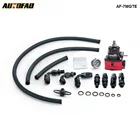 Новый регулятор давления топлива гоночного автомобиля + комплект датчиков, фитинги с маслопроводом красного цвета для Honda Accord 03-07