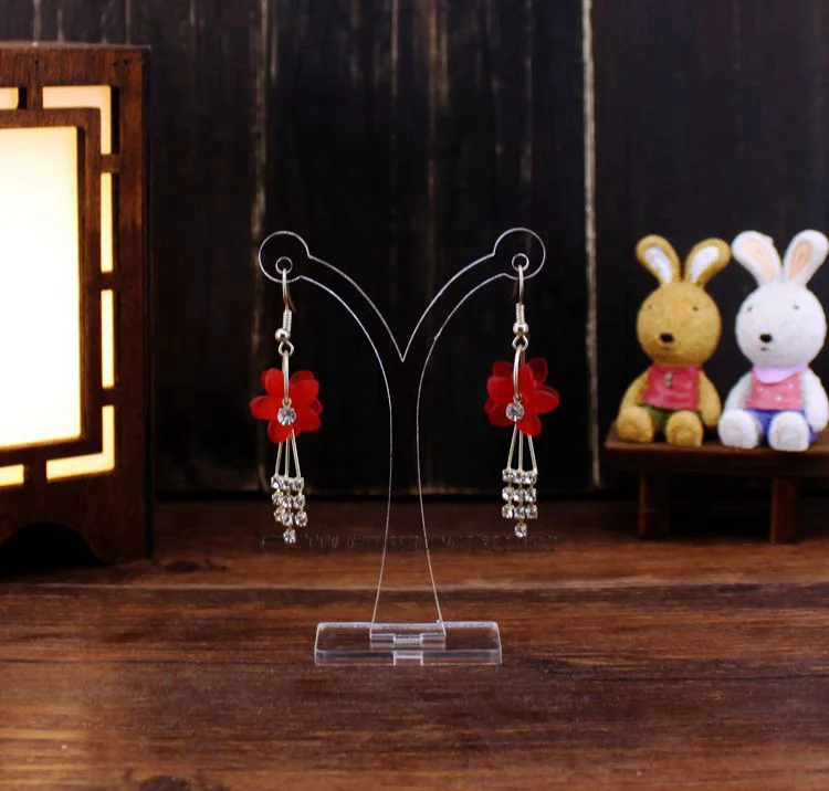 

Customized Earring Display Shelf Acrylic Earrings Showing Stand Jewelry Showcase Props Earring Stud Holder