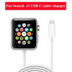 Портативное беспроводное зарядное устройство для IWatch s7 7 Магнитная зарядная док-станция USB C зарядный кабель для Apple Watch 7 s7 умные часы