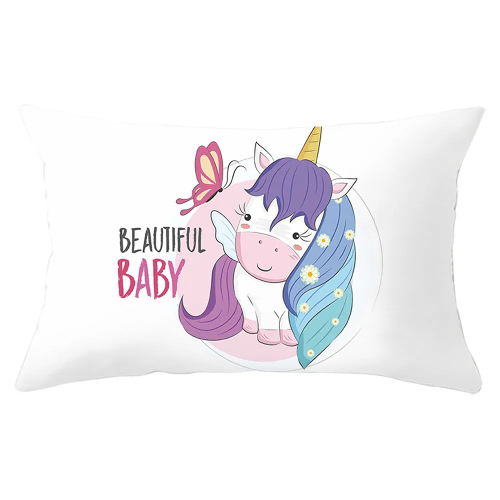

30 X 50cm Cushion Cover Happy Easter Cotton Rabbit Pillow Case Sofa Pillowcases Easter Home Decorations For Home Pillow Cover