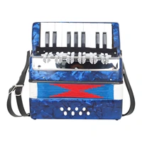 professional 17 key 8 bass piano accordion keyboard instrument for performance gifts