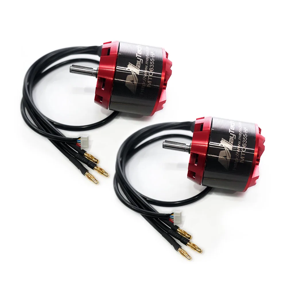 Maytech 2 шт. 6355 190KV мотовелосипед с вентильным двигателем и откройте - Цена: 9 559,44 - 18 080,65 руб.