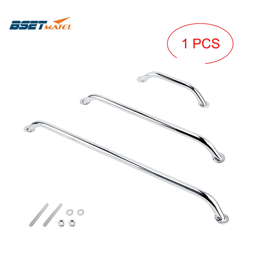 

Marine Grade SS 316 Grab Handle Door Handrail Grip Rail Grab Bar Handle with bolt Boat Hatch Yacht Marine Bathroom Hardware
