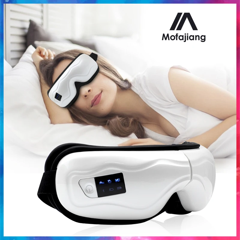 Массажер для глаз Электрический складной с функцией Bluetooth и зарядкой от USB|Глаза