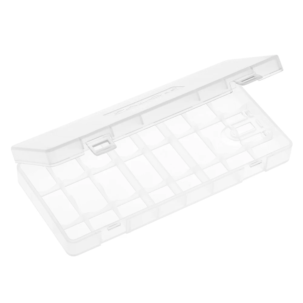 Прозрачный контейнер PALO для хранения батарей AA прочный пластиковый держатель с
