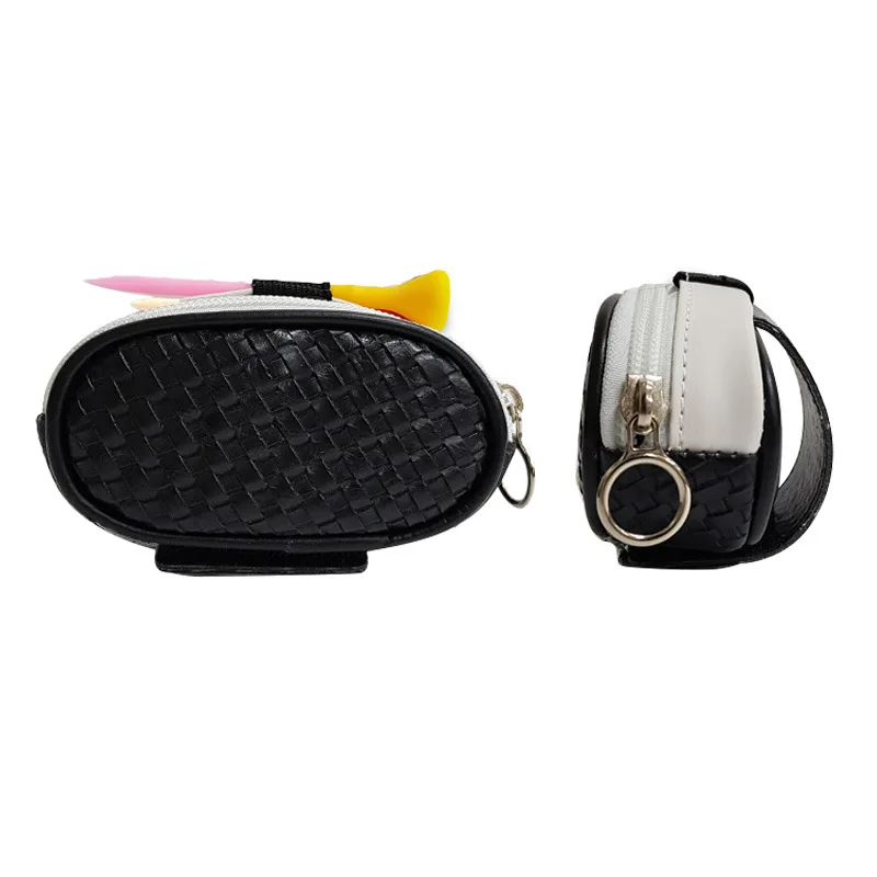 

New Small Mini Golf Storage Waist Bag Golf Bag Zipper Lattice GOLF Bag Professional Pro Storage Accessories Container -40
