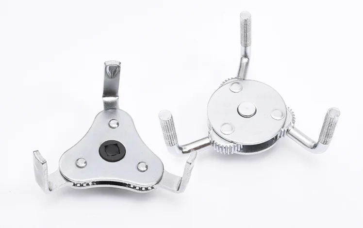 

New Arrival Car Repair Tool Adjustable Bidirectional Oil Filter Wrench Tool with 3-Claw Remover Tool Truck Truck 50-115/60-130mm