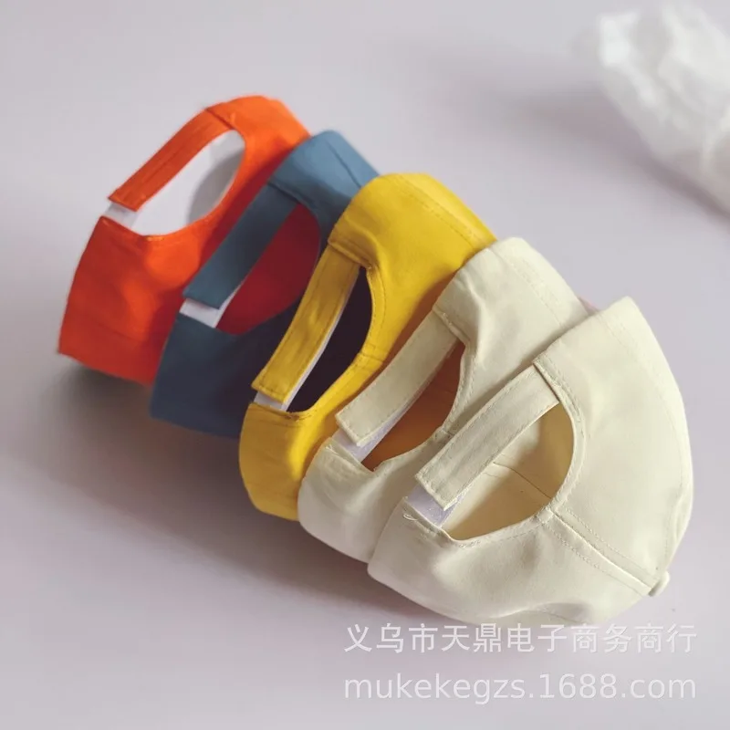 

Children Color Matching Baseball Hat Spring and Summer Boys Concave Cotton Embroidery Hip Hop Caps