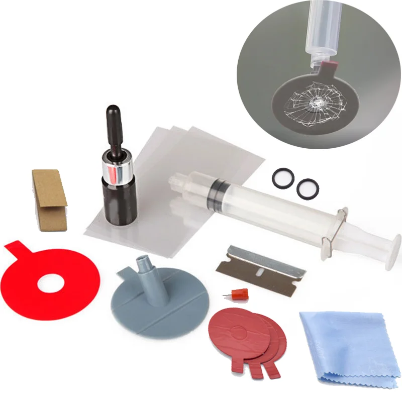 Набор для ремонта ветрового стекла автомобиля Инструменты набор