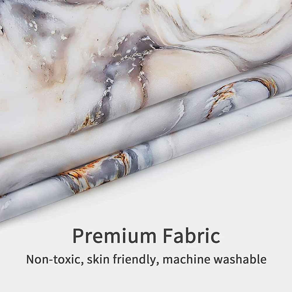 Marble Ripple shower curtains Abstract Striped Waterproof Bath Curtains for Bathroom home Decor modern Luxury bathroom curtain | Дом и сад