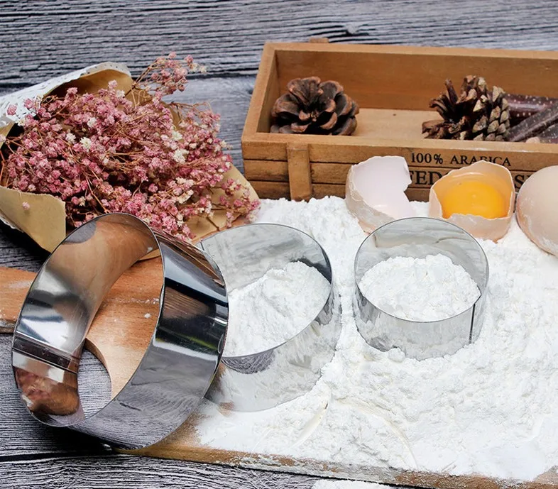 Кольцо мусс для выпечки 5 шт.|Принадлежности выпечки| |