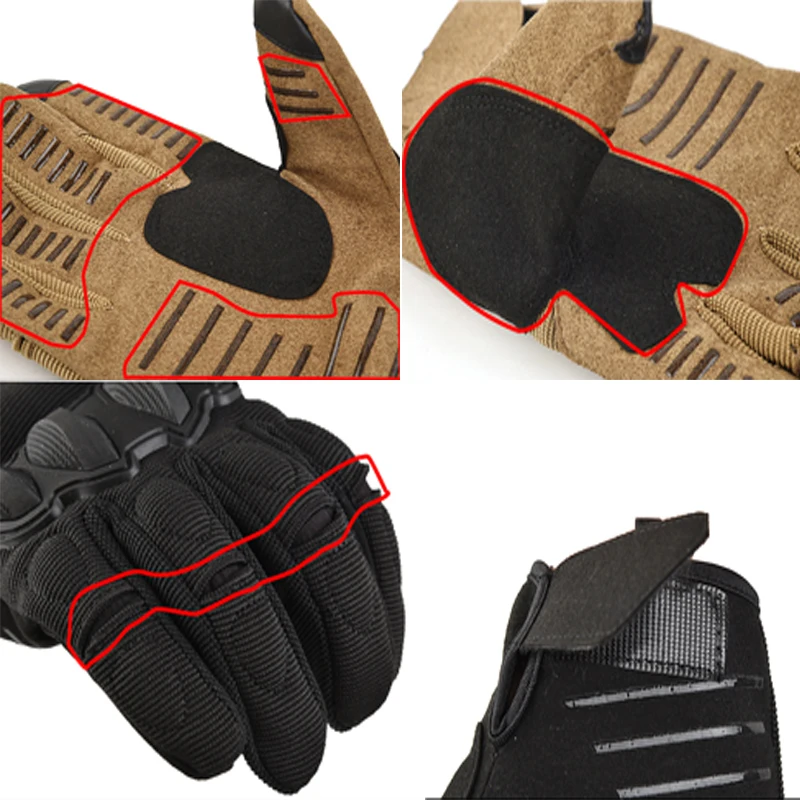 Тактические Военные перчатки для активного отдыха защитные спортивные с