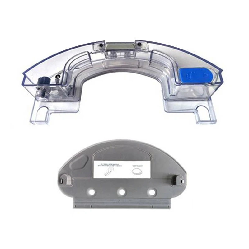 

2 Pcs Water Tank Replace for Ecovacs Deebot Ozmo 950 Parts Vacuum Cleaner Accessories - Gray & Transparent