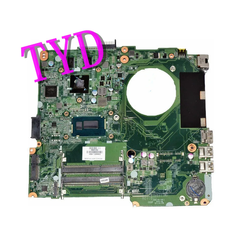 

Бесплатная доставка материнской платы ноутбука HP Pavilion 14 14N w/ i3-4005U 734424-501 739965-501 DA0U83MB6E0, полностью протестированная материнская плата