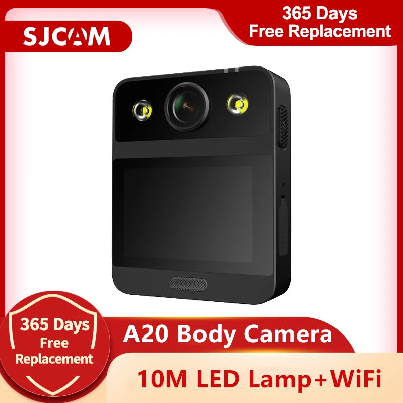 Оригинальная камера SJCAM A20 2 33 &quotПередний сенсорный экран 166 ° широкоугольный