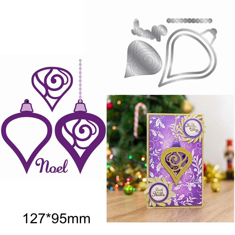 Noel слова Алфавит Письмо Рождество кружева кулон выдолбленные Рамки