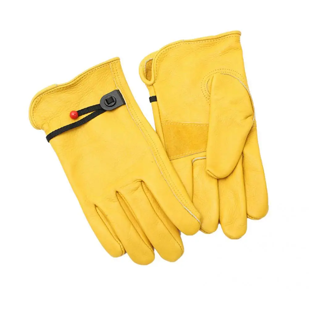 

1 Pair Professional Barbecue Glove Soft Long Service Life Outdoor Glove Protective Mitts Oven Mitt Glove