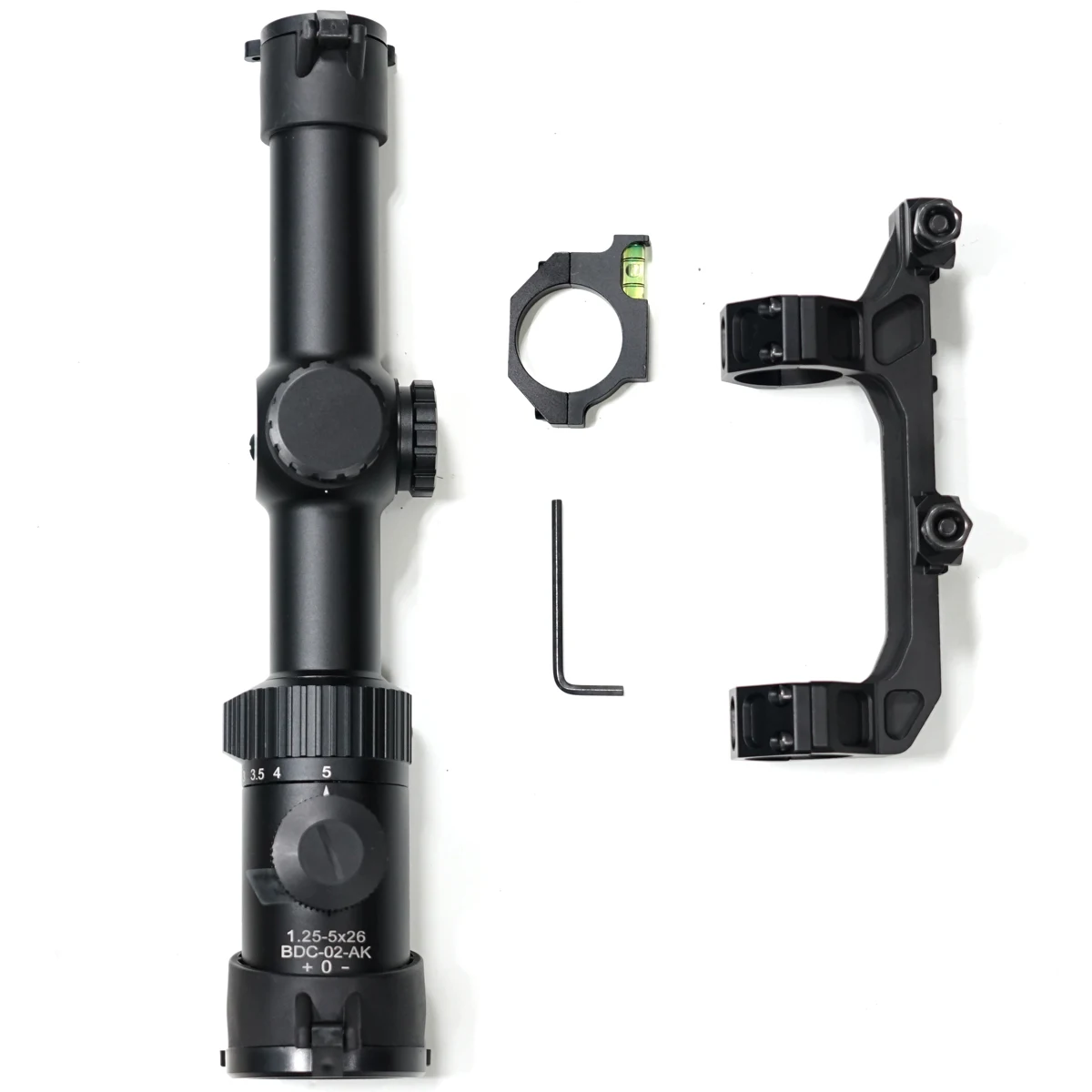 Оптический прицел SKWoptics AK Scope 1 25-5x26A тактические прицелы охотничий M4 kalashniov сетка BDC