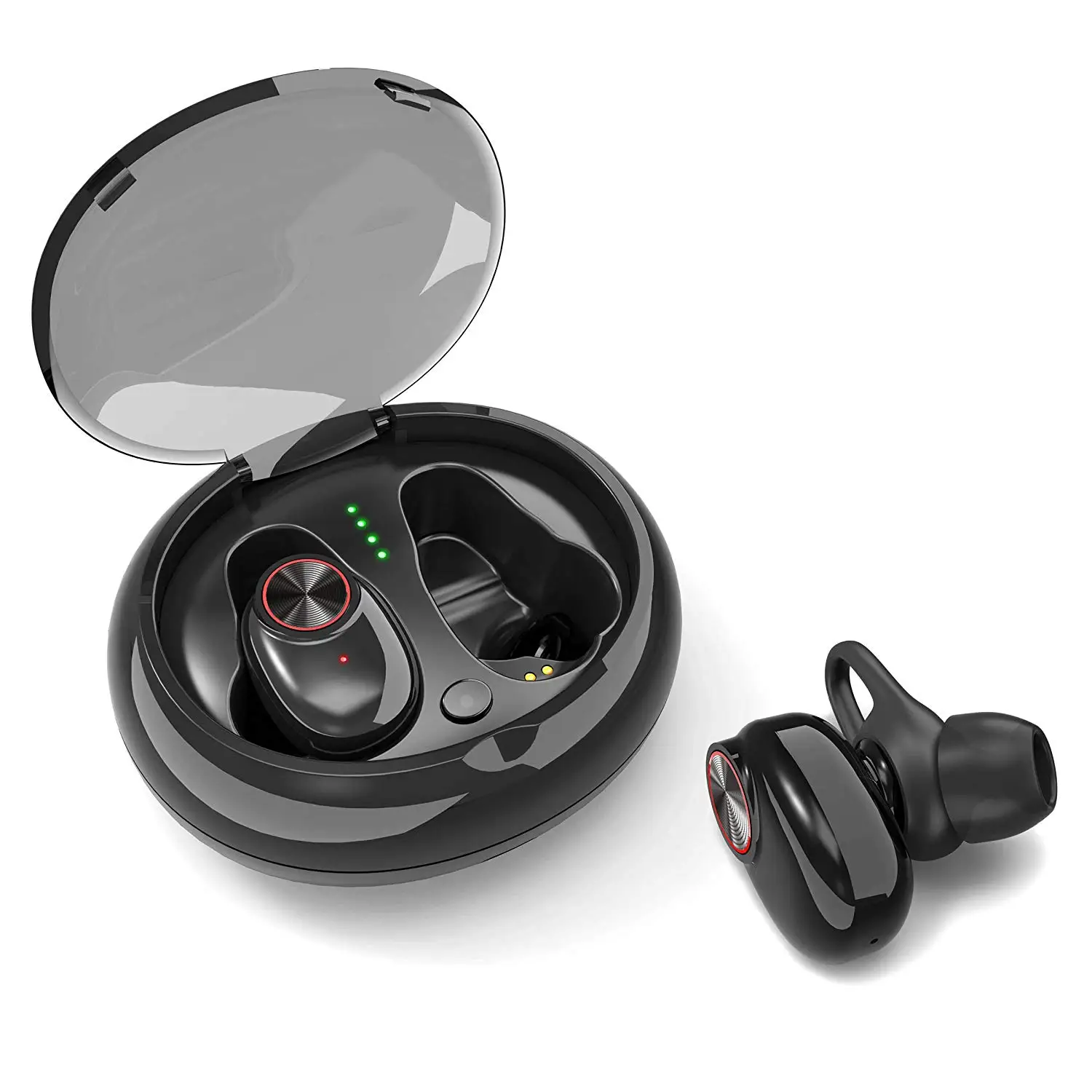 HBUDS V5 Мини Bluetooth наушники с микрофоном V5.0 шумоподавления для Iphone Xiaomi Samsung|Наушники