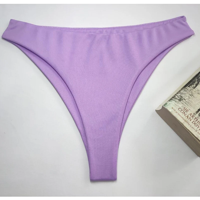 Женское нижнее белье с низкой талией розовые фиолетовые трусики подкладкой