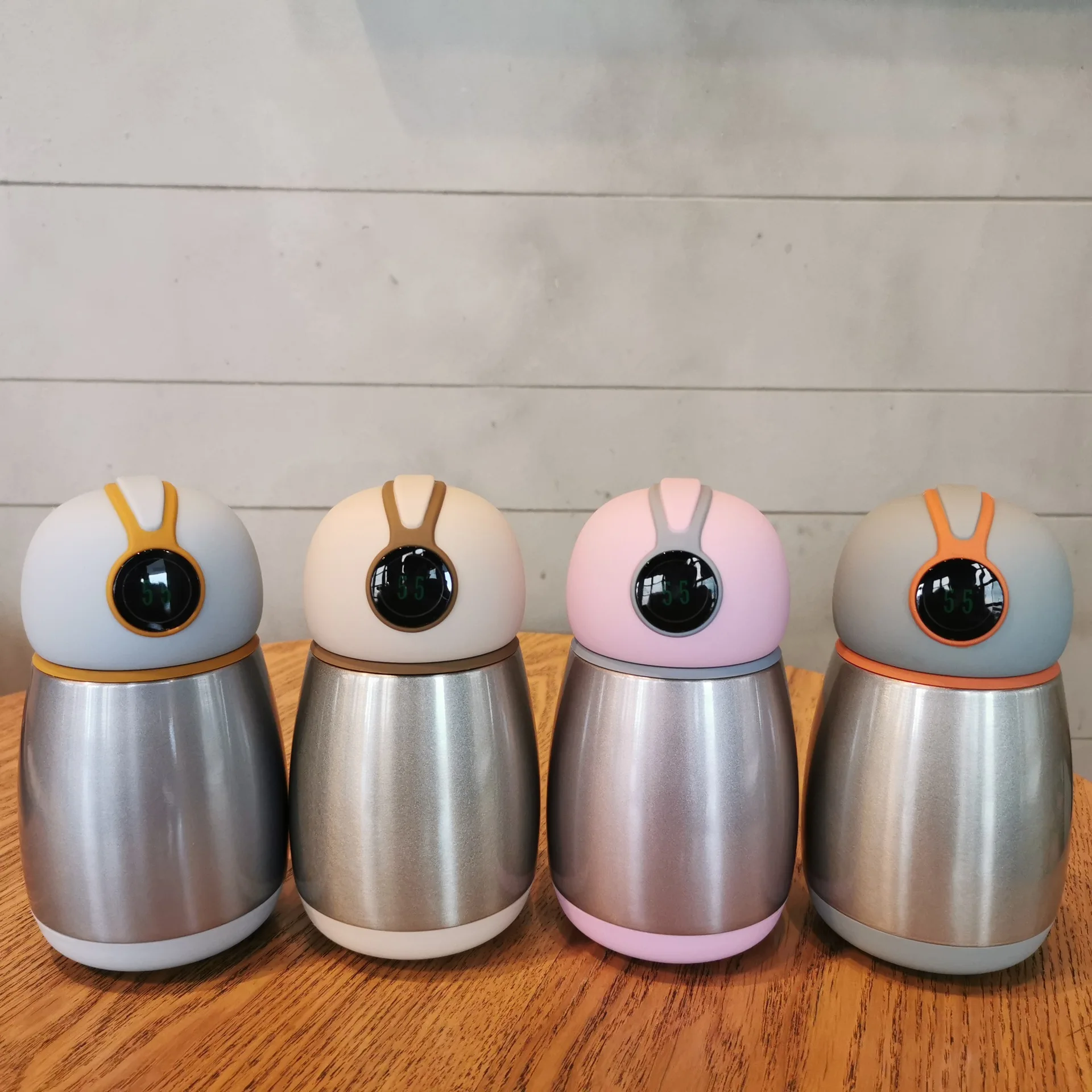 

Креативный мультяшный монокулярный робот-термос, чашка из нержавеющей стали 304 для детей