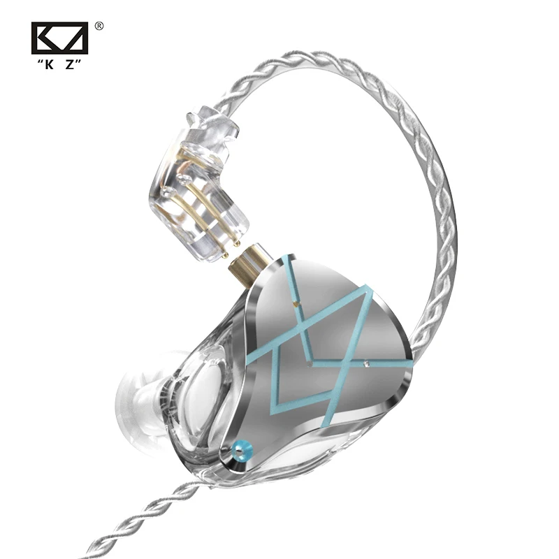 KZ ASX 20BA наушники 20 сбалансированные арматурные шумоподавляющие спортивные