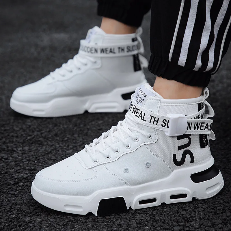 Обувь с высоким берцем Мужская трендовая спортивная обувь 2019 Новая Осенняя