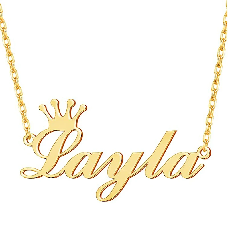 

New custom Bracelet Customized Bracelet For Women Crown Custom Nameplate Pendant Birthday Gifts