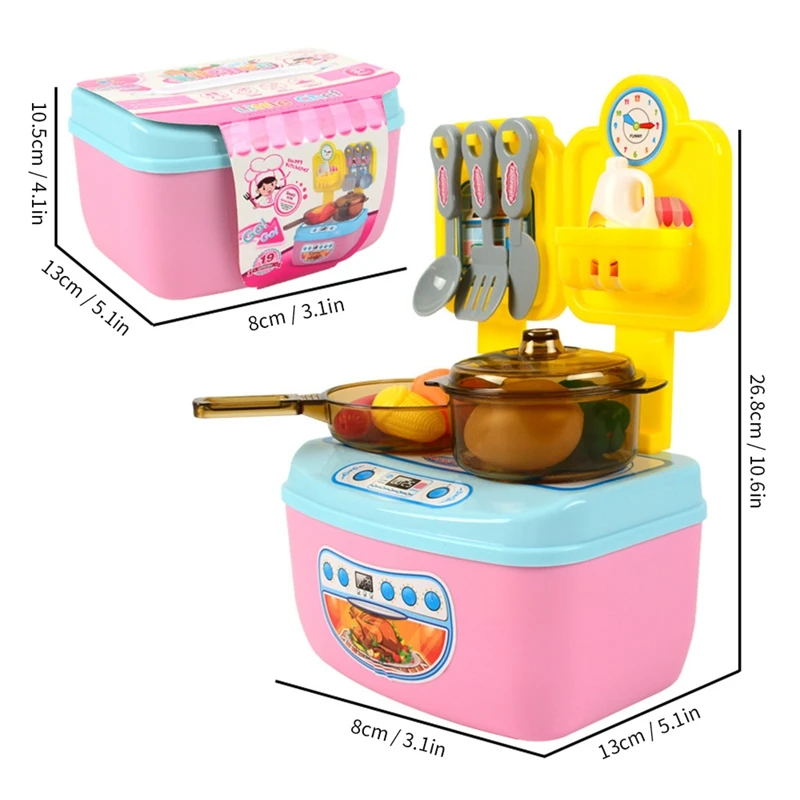 Набор детских игрушечных игрушек для дома имитация посуды игровой дом кухонный