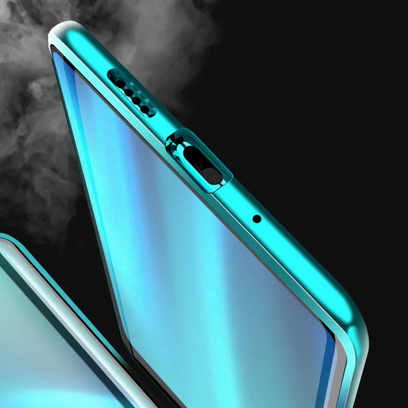Магнитный металлический корпус адсорбции для huawei mate20 lite P30 P30PRO P20 P20Pro стеклянный