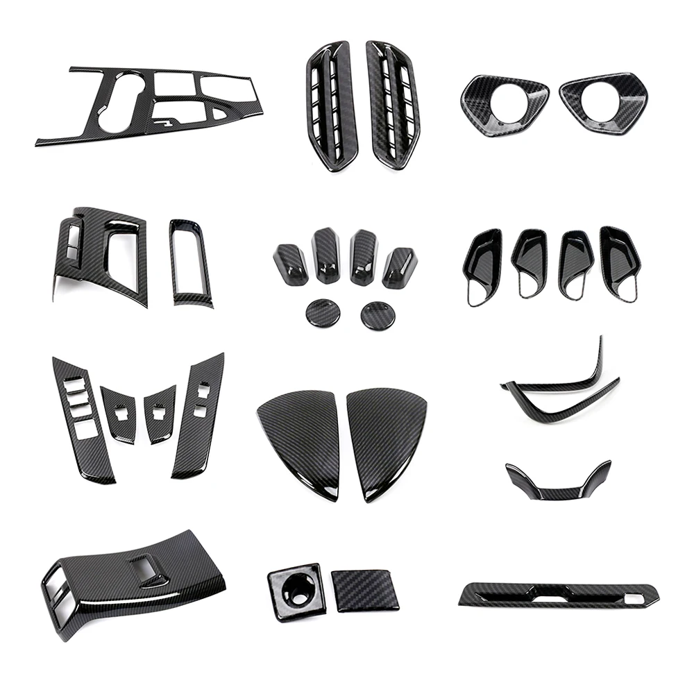 Для Lexus UX UX200 UX250 2018-2022 углеродное волокно цвет центральное управление модификация