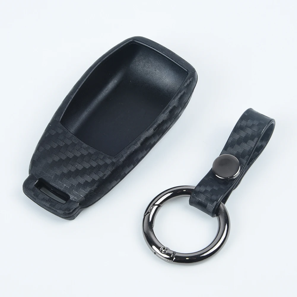 Чехол для автомобильного ключа Mercedes Benz A Class W177 2019 черный устойчивый к царапинам