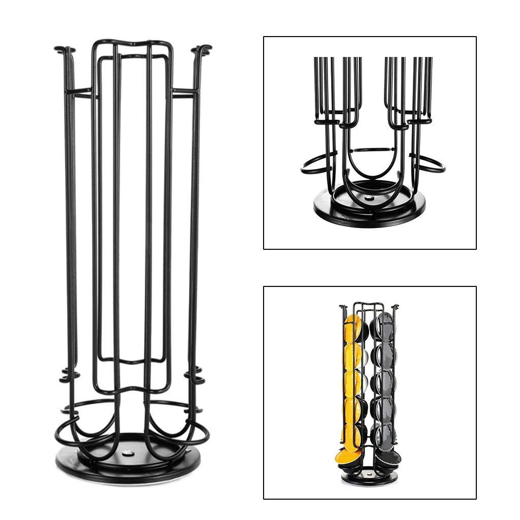 Поворотный держатель для капсул 24 чашки | Дом и сад