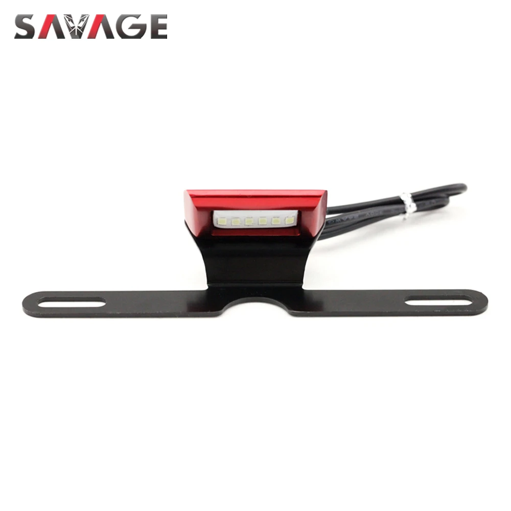 Универсальный светодиодный светильник для номерного знака HONDA CB300F CB400F CB500F CB650F